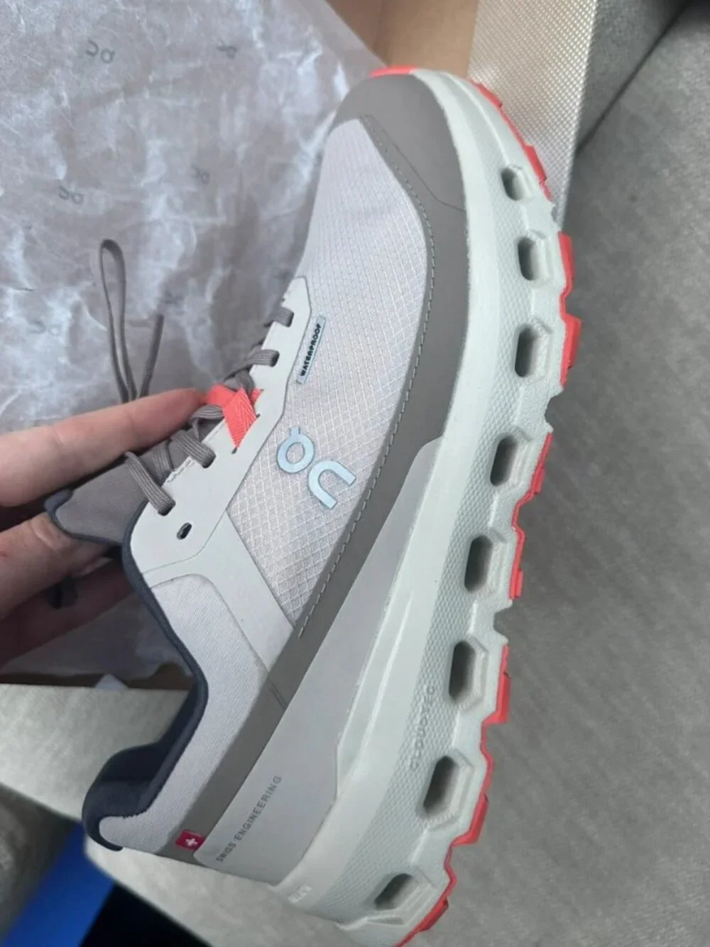 On Cloudvista 2 Waterproof Women's Running Shoes US 8